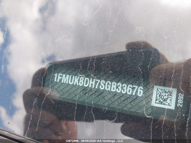 2025 Ford Explorer Active მანქანა იყიდება აუქციონზე, vin: 1FMUK8DH7SGB33676, აუქციონის ნომერი: 12672496