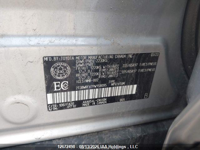 Toyota Rav4 Hybrid Le 2023 2T3BWRFV7PW158095 Image 10