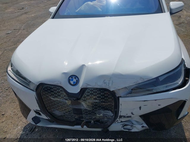 2025 Bmw Ix მანქანა იყიდება აუქციონზე, vin: WB523CF0XSCU14053, აუქციონის ნომერი: 12672512