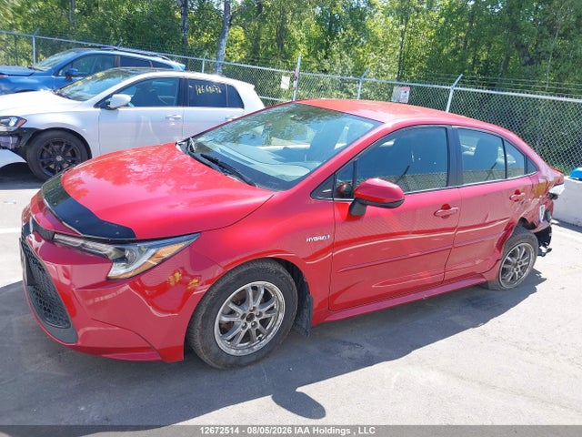2021 Toyota Corolla Hybrid Base W/li Battery მანქანა იყიდება აუქციონზე, vin: JTDBAMDE0MJ025631, აუქციონის ნომერი: 12672514