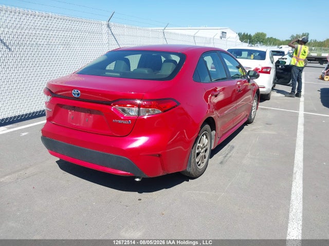2021 Toyota Corolla Hybrid Base W/li Battery მანქანა იყიდება აუქციონზე, vin: JTDBAMDE0MJ025631, აუქციონის ნომერი: 12672514