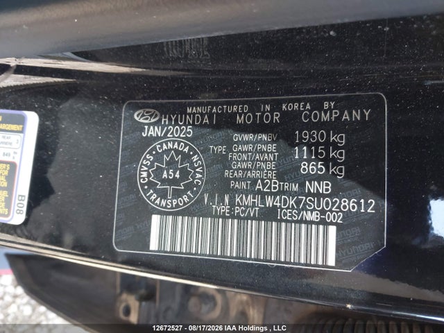 Продаж на аукціоні авто 2025 Hyundai Elantra N Dct, vin: KMHLW4DK7SU028612, номер лоту: 12672527