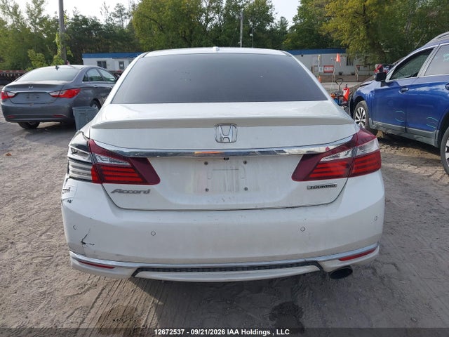 12672537 :رقم المزاد ، 1HGCR2F03GA807477 vin ، 2016 Honda Accord Touring مزاد بيع