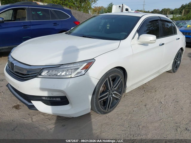 12672537 :رقم المزاد ، 1HGCR2F03GA807477 vin ، 2016 Honda Accord Touring مزاد بيع