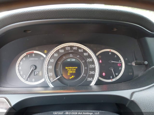 12672537 :رقم المزاد ، 1HGCR2F03GA807477 vin ، 2016 Honda Accord Touring مزاد بيع