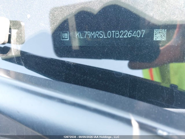 12672538 :رقم المزاد ، KL79MRSL0TB226407 vin ، 2026 Chevrolet Trailblazer Lt مزاد بيع