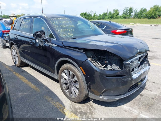 2021 Lincoln Corsair Reserve მანქანა იყიდება აუქციონზე, vin: 5LMCJ2D91MUL09711, აუქციონის ნომერი: 12672559