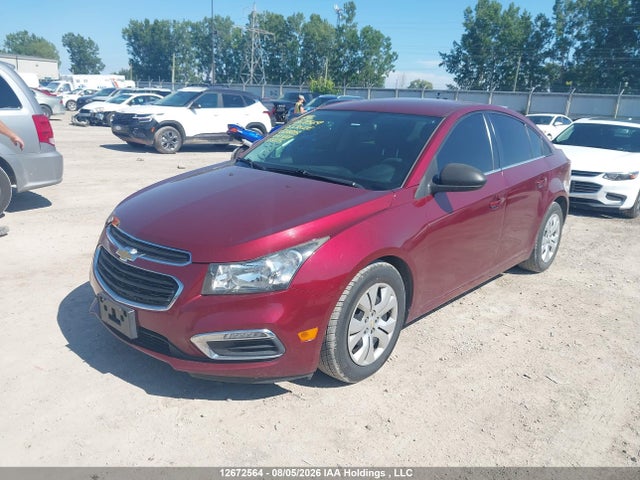 12672564 :رقم المزاد ، 1G1PC5SB6F7218003 vin ، 2015 Chevrolet Cruze 1lt Auto مزاد بيع