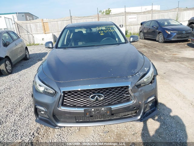 2019 Infiniti Q50 3.0t Luxe/3.0t Signature Edition/3.0t Sport მანქანა იყიდება აუქციონზე, vin: JN1EV7AR0KM593242, აუქციონის ნომერი: 12672569