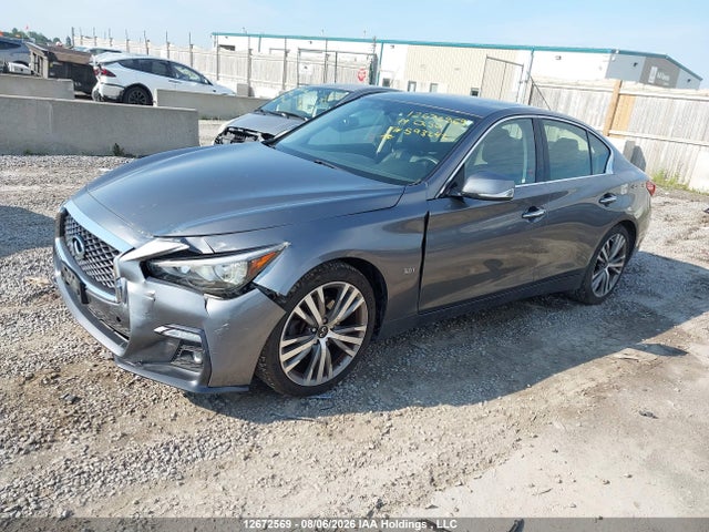 2019 Infiniti Q50 3.0t Luxe/3.0t Signature Edition/3.0t Sport მანქანა იყიდება აუქციონზე, vin: JN1EV7AR0KM593242, აუქციონის ნომერი: 12672569