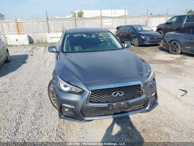2019 Infiniti Q50 3.0t Luxe/3.0t Signature Edition/3.0t Sport მანქანა იყიდება აუქციონზე, vin: JN1EV7AR0KM593242, აუქციონის ნომერი: 12672569