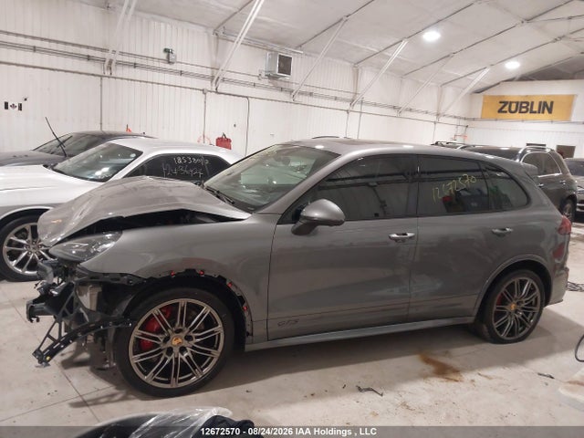12672570 :رقم المزاد ، WP1AD2A2XHLA83059 vin ، 2017 Porsche Cayenne Gts مزاد بيع
