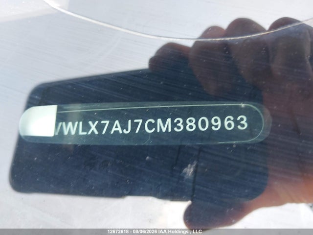 Aukcja sprzedaży 2012 Volkswagen Jetta, vin: 3VWLX7AJ7CM380963, numer aukcji: 12672618