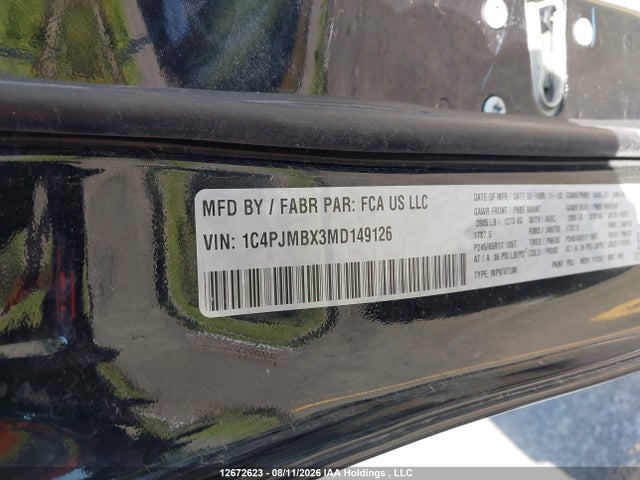 Jeep Cherokee 2021 1C4PJMBX3MD149126 Image 9
