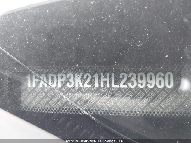 Ford FOCUS SE 2017 1FADP3K21HL239960 Image 20