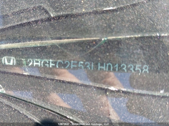 Aukcja sprzedaży 2020 Honda Civic Lx, vin: 2HGFC2E53LH013358, numer aukcji: 12672637