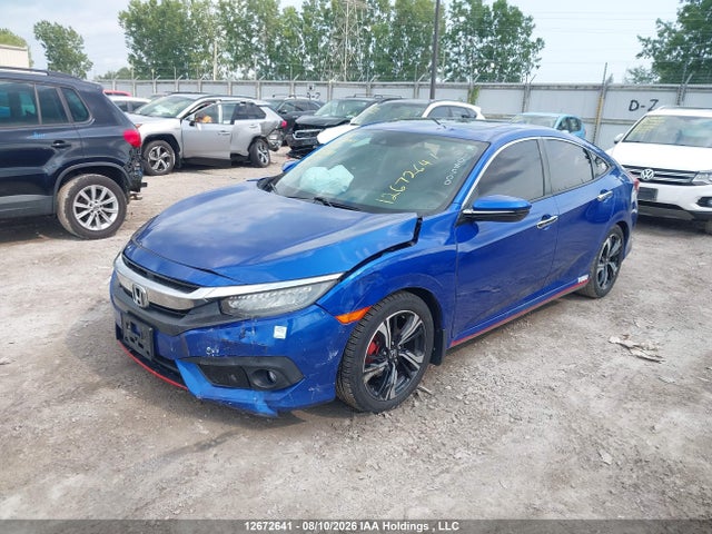Honda Civic Touring 2018 2HGFC1F95JH108500 Image 2