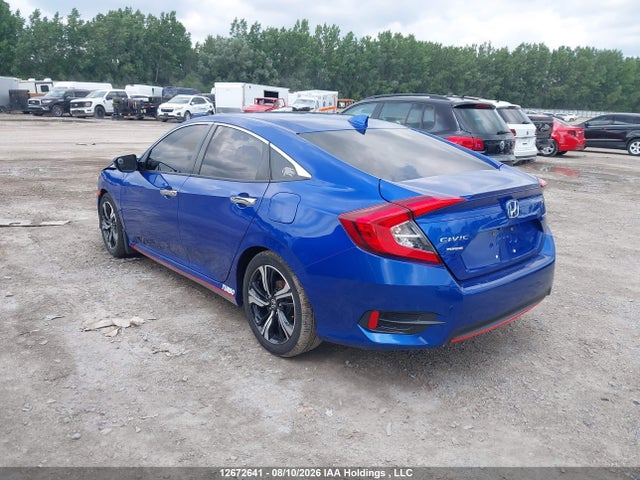 Honda Civic Touring 2018 2HGFC1F95JH108500 Image 3