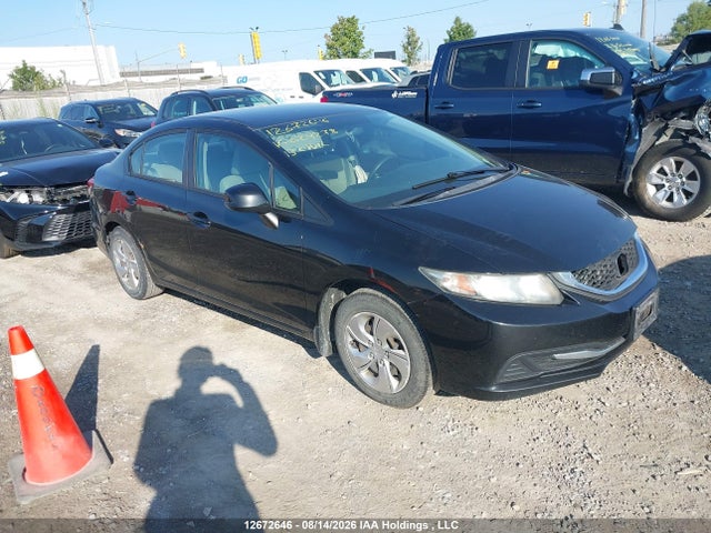 Продаж на аукціоні авто 2013 Honda Civic Lx, vin: 2HGFB2F42DH024278, номер лоту: 12672646