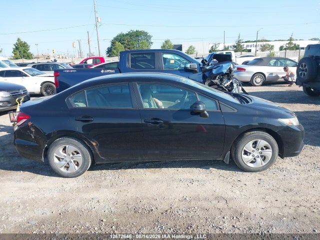 Продаж на аукціоні авто 2013 Honda Civic Lx, vin: 2HGFB2F42DH024278, номер лоту: 12672646