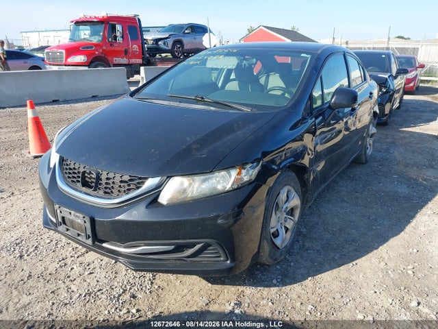 Продаж на аукціоні авто 2013 Honda Civic Lx, vin: 2HGFB2F42DH024278, номер лоту: 12672646
