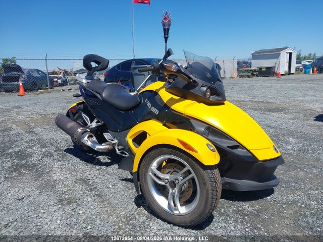 12672654 :رقم المزاد ، 2BXJAUA128V002678 vin ، 2008 Can-am Spyder Roadster Rs مزاد بيع