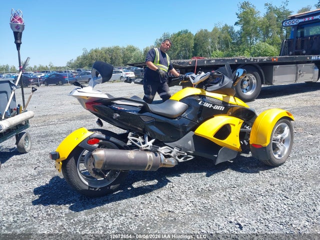 12672654 :رقم المزاد ، 2BXJAUA128V002678 vin ، 2008 Can-am Spyder Roadster Rs مزاد بيع