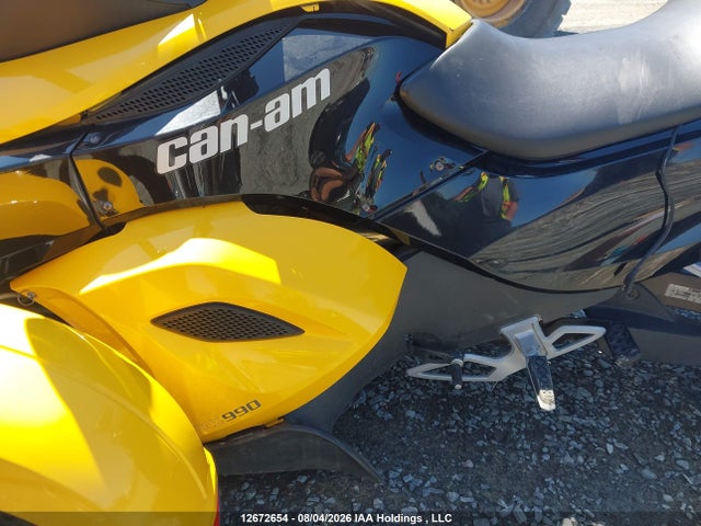 12672654 :رقم المزاد ، 2BXJAUA128V002678 vin ، 2008 Can-am Spyder Roadster Rs مزاد بيع