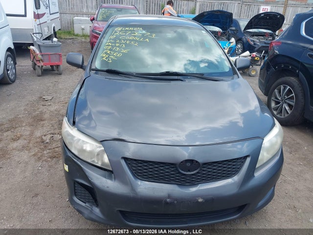 2010 Toyota Corolla Ce მანქანა იყიდება აუქციონზე, vin: 2T1BU4EE4AC231452, აუქციონის ნომერი: 12672673