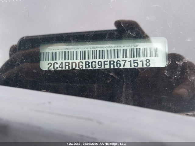 2C4RDGBG9FR671518 Dodge Grand Caravan Se