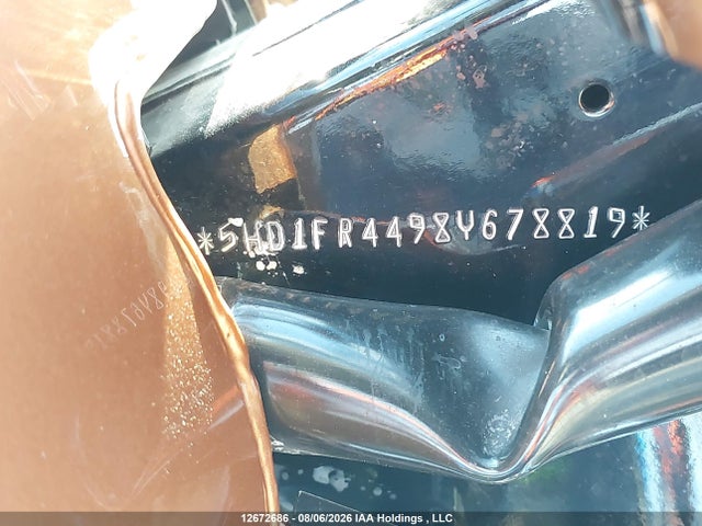Продаж на аукціоні авто 2008 Harley-davidson Flhrc 105th Anniversary Edition, vin: 5HD1FR4498Y678819, номер лоту: 12672686