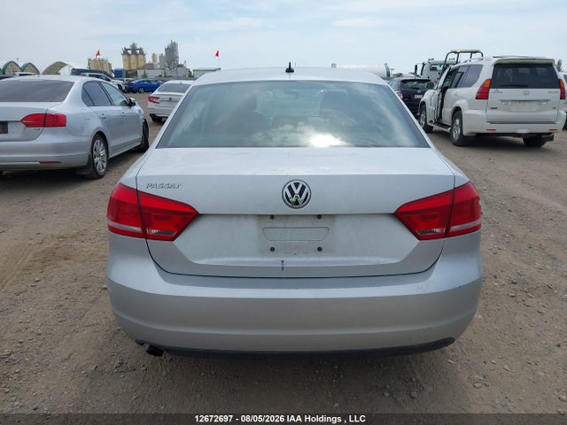 12672697 :رقم المزاد ، 1VWAH7A33DC105311 vin ، 2013 Volkswagen Passat S مزاد بيع