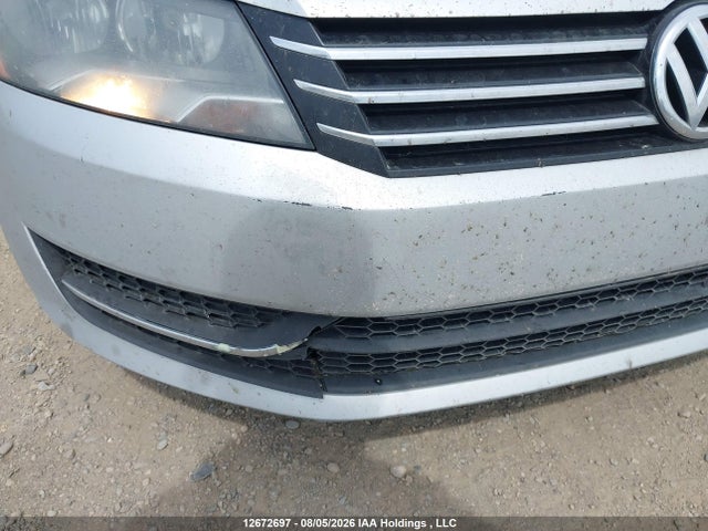 12672697 :رقم المزاد ، 1VWAH7A33DC105311 vin ، 2013 Volkswagen Passat S مزاد بيع