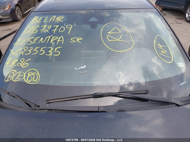 Nissan Sentra Sr/sr Midnight Edition 2022 3N1AB8DV2NY235535 Image 18