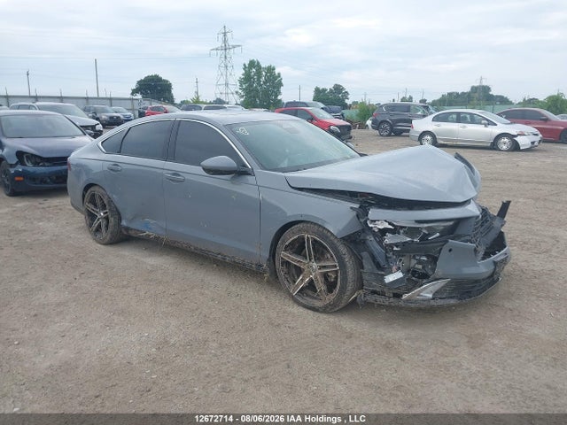 12672714 :رقم المزاد ، 1HGCY2F87PA801237 vin ، 2023 Honda Accord Hybrid Touring مزاد بيع