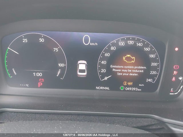 Продаж на аукціоні авто 2023 Honda Accord Hybrid Touring, vin: 1HGCY2F87PA801237, номер лоту: 12672714