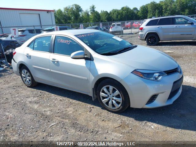 Auction sale of the 2015 Toyota Corolla, vin: 2T1BURHE6FC253243, lot number: 12672721