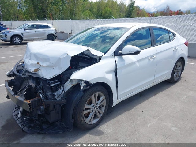 2017 Hyundai Elantra Gl მანქანა იყიდება აუქციონზე, vin: KMHD84LFXHU209795, აუქციონის ნომერი: 12672738