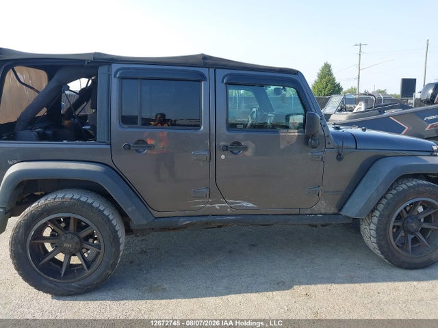 Продажа на аукционе авто 2017 Jeep Wrangler Unlimited Sport, vin: 1C4BJWDG0HL595958, номер лота: 12672748