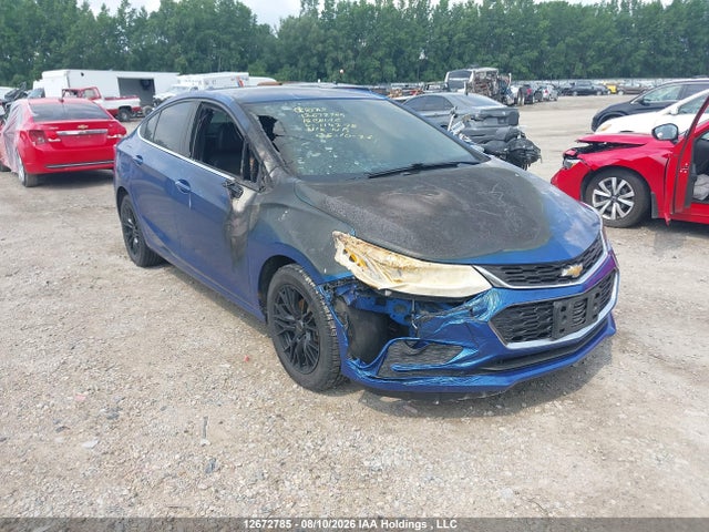 Продаж на аукціоні авто 2018 Chevrolet Cruze Lt, vin: 1G1BH5SE9J7114278, номер лоту: 12672785