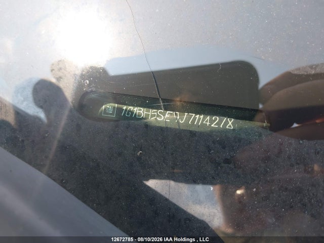 Продаж на аукціоні авто 2018 Chevrolet Cruze Lt, vin: 1G1BH5SE9J7114278, номер лоту: 12672785