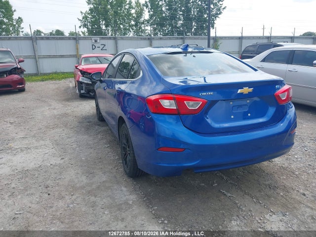 Продаж на аукціоні авто 2018 Chevrolet Cruze Lt, vin: 1G1BH5SE9J7114278, номер лоту: 12672785