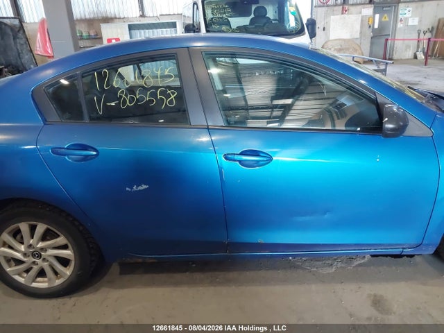 Aukcja sprzedaży 2013 Mazda Mazda3 Gx, vin: JM1BL1UF3D1805558, numer aukcji: 12661845