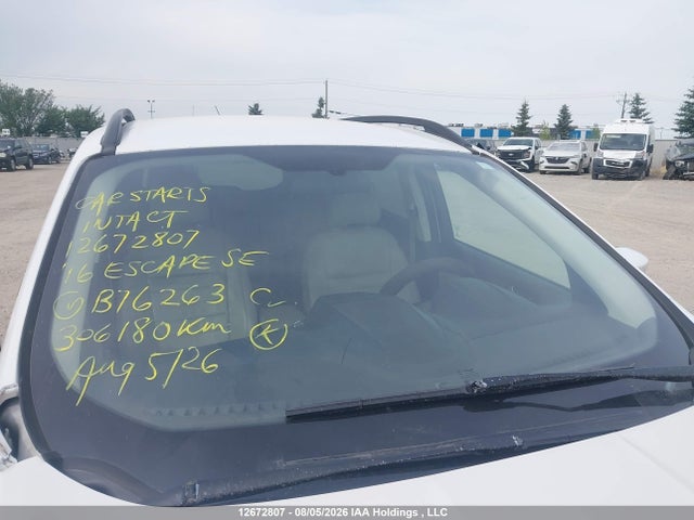 Продажа на аукционе авто 2016 Ford Escape Se, vin: 1FMCU9G99GUB76263, номер лота: 12672807