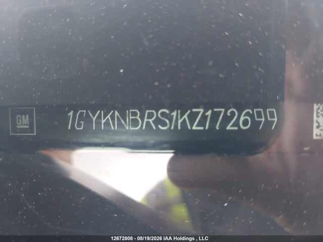 Продажа на аукционе авто 2019 Cadillac Xt5, vin: 1GYKNBRS1KZ172699, номер лота: 12672808