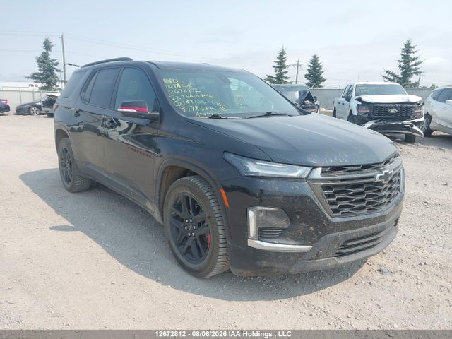 Продаж на аукціоні авто 2022 Chevrolet Traverse Premier, vin: 1GNEVKKW7NJ147106, номер лоту: 12672812