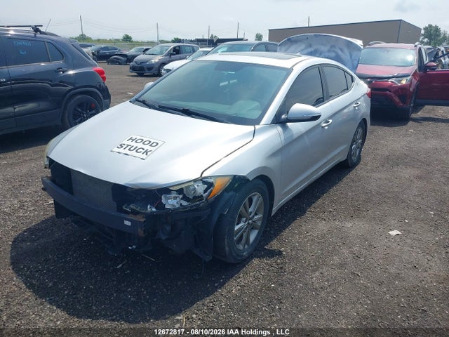 12672817 :رقم المزاد ، KMHD84LF4JU703883 vin ، 2018 Hyundai Elantra Gl Se مزاد بيع