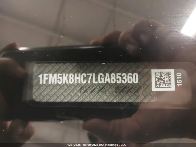 Продаж на аукціоні авто 2020 Ford Explorer Platinum, vin: 1FM5K8HC7LGA85360, номер лоту: 12672828