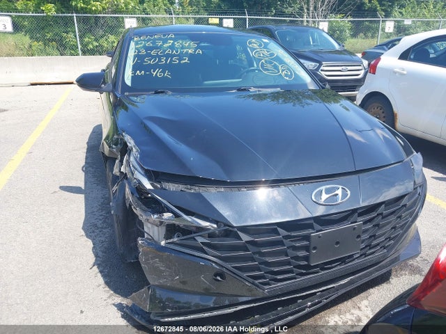 KMHLM4AG1PU503152 Hyundai Elantra Preferred Ivt With Tech Package
