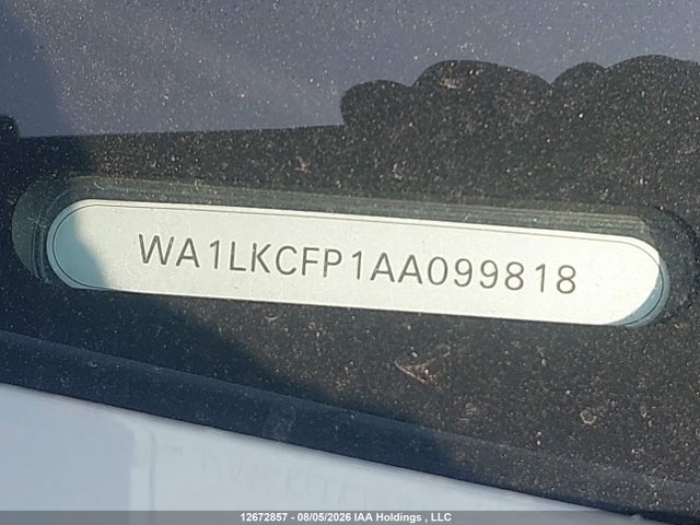 Auction sale of the 2010 Audi Q5 Premium Plus, vin: WA1LKCFP1AA099818, lot number: 12672857